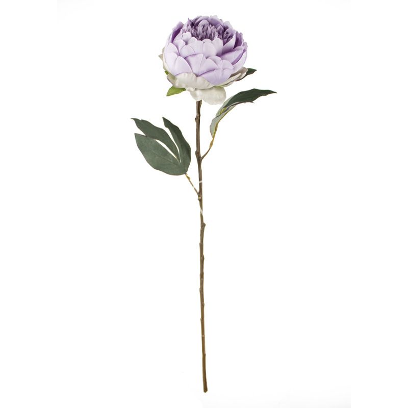 Kunstig Pæon Blomst Violet 67 cm by Colmore