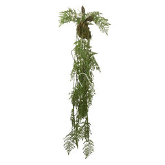 Fern Hængende Rankeværk 53x53x144 cm Kunstig Bregne til Dekoration by CM