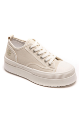 Sneakers med emblem by Gioa