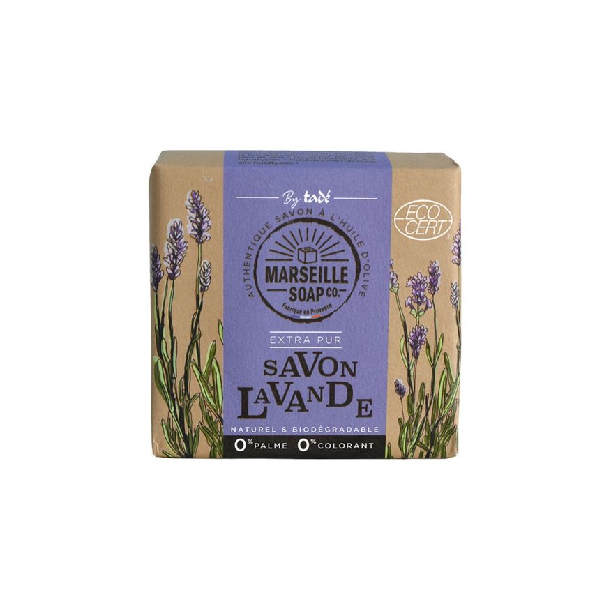 Fast Marseille Sæbe 100g Lavendel by Sufraco