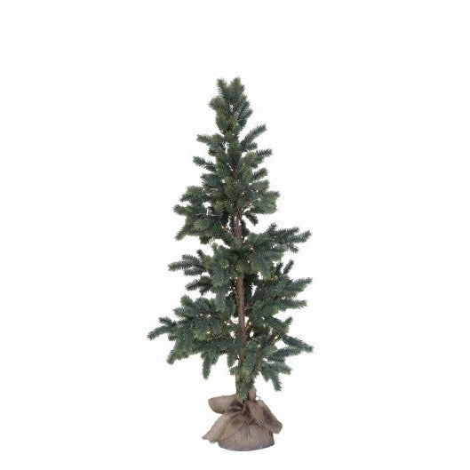 Fleur Grantræ med LED 125 cm grøn by Chic Antique