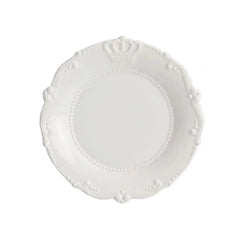 Krone tallerken 20,3 x 20,3 x 2,5 cm hvid porcelæn by Krone 1 - Kina