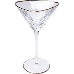 Cocktail Glas med guld kant – Hommage by Kare Design