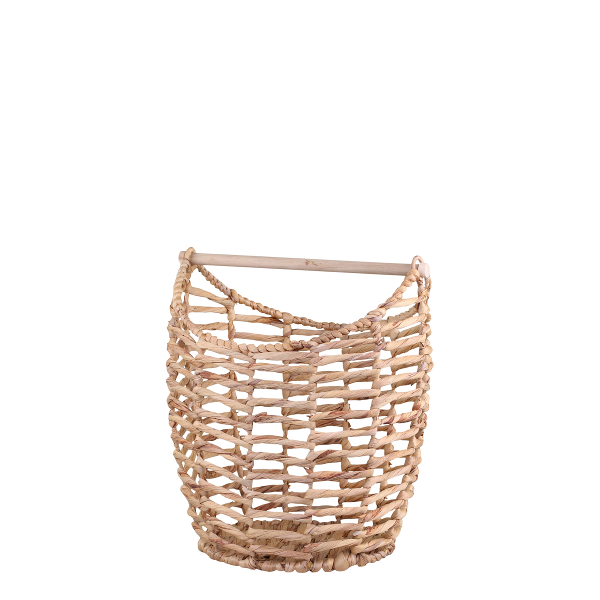 Basket w. toilet paper holder H42/D29 cm nature