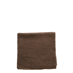 Éternel Kitchen Cloth pearlknit L25/W25 cm chocolate