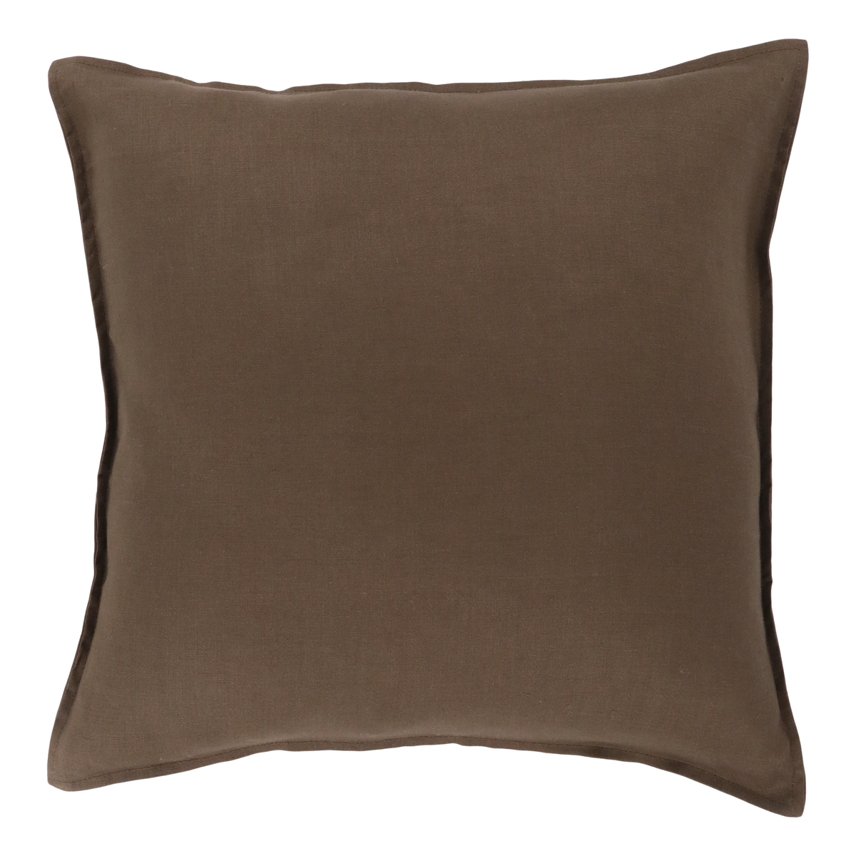 Aix Pillowcase in linen L50/W50 cm walnut