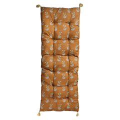 Aix Mattress w. flower pattern L180/W70 cm terracotta