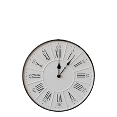 Wall Clock D35 cm white