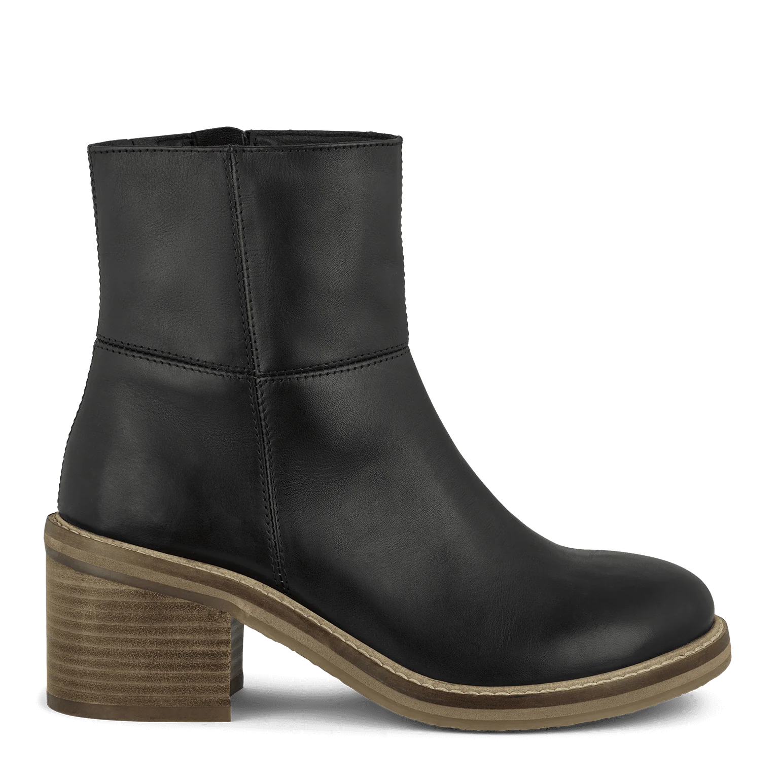 Green Comfort Barcelona low cut boot sort by Krone 1