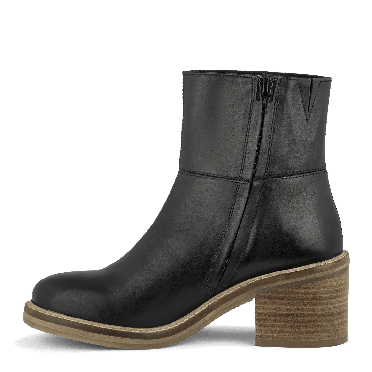 Green Comfort Barcelona low cut boot sort by Krone 1