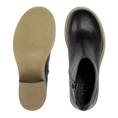 Green Comfort Barcelona low cut boot sort by Krone 1