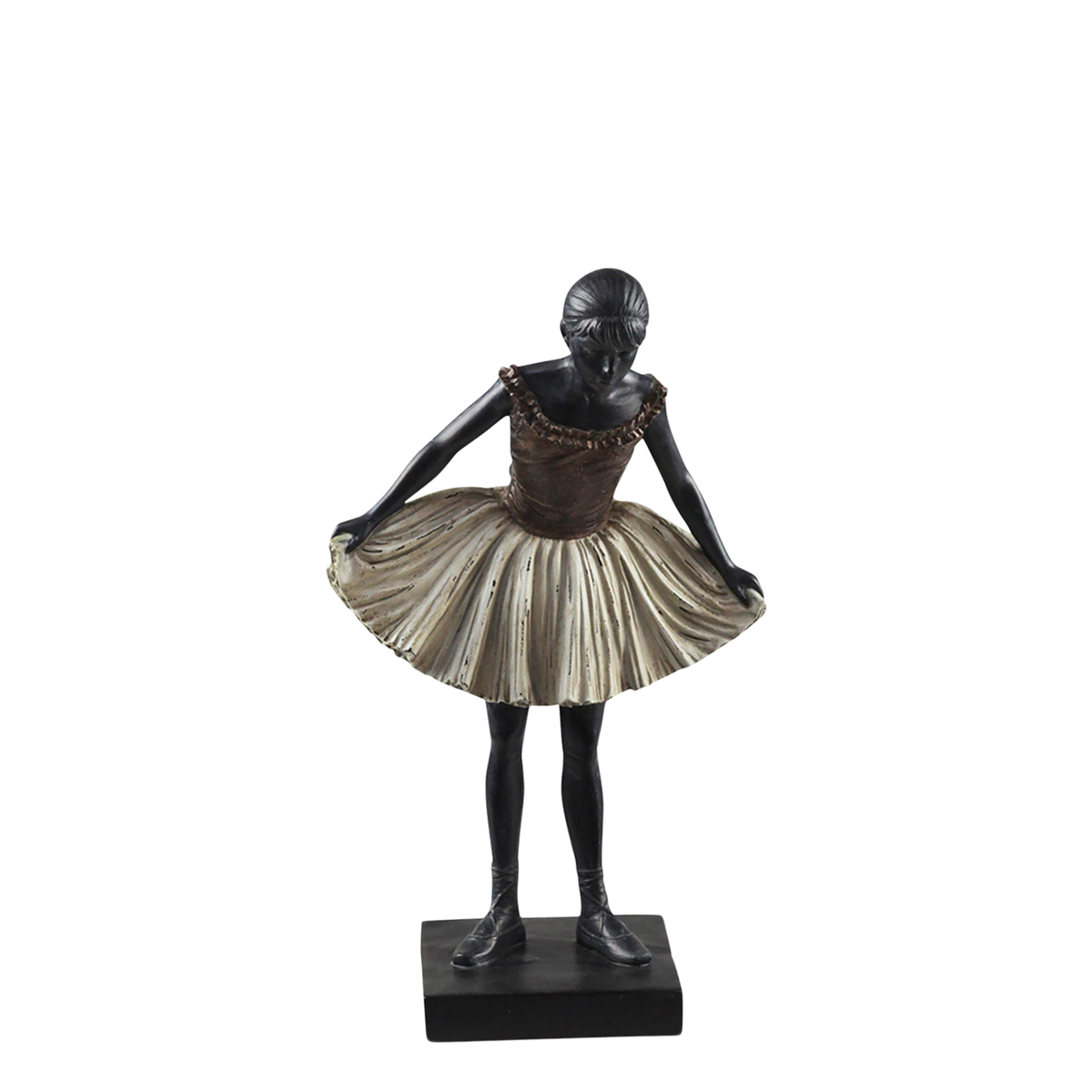 Ballerina H39/L23/W13 cm mocca