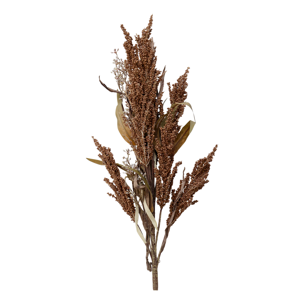 Fleur Branch w. seed pods H93 cm mocca