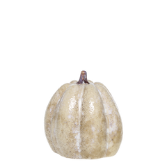 Rennes Pumpkin H14.5/D12 cm latte