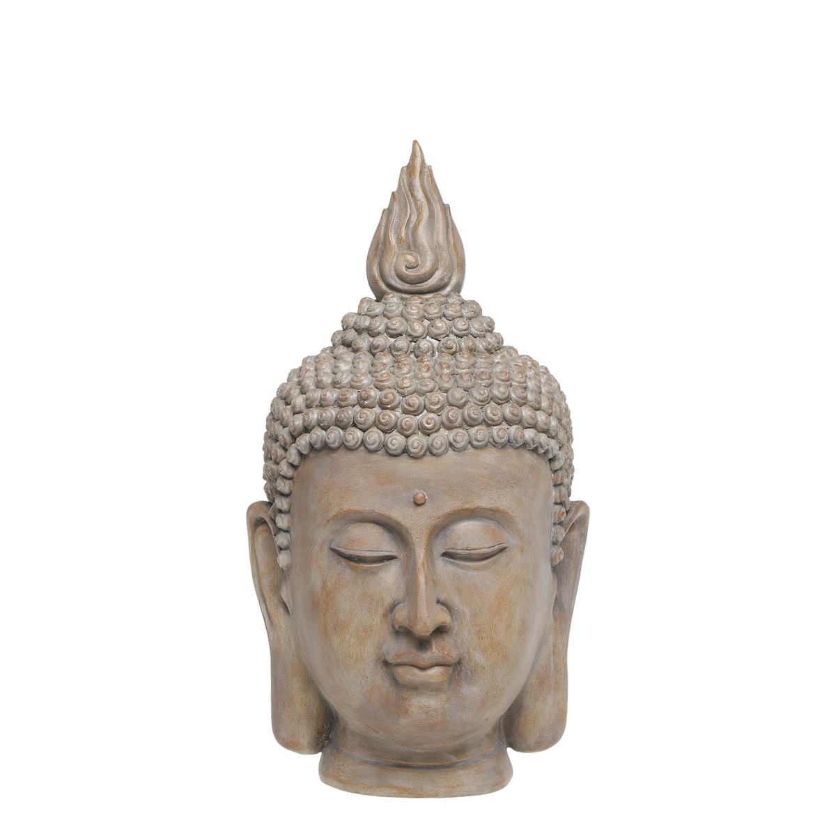 Buddha H40/L21.5/W22 cm latte