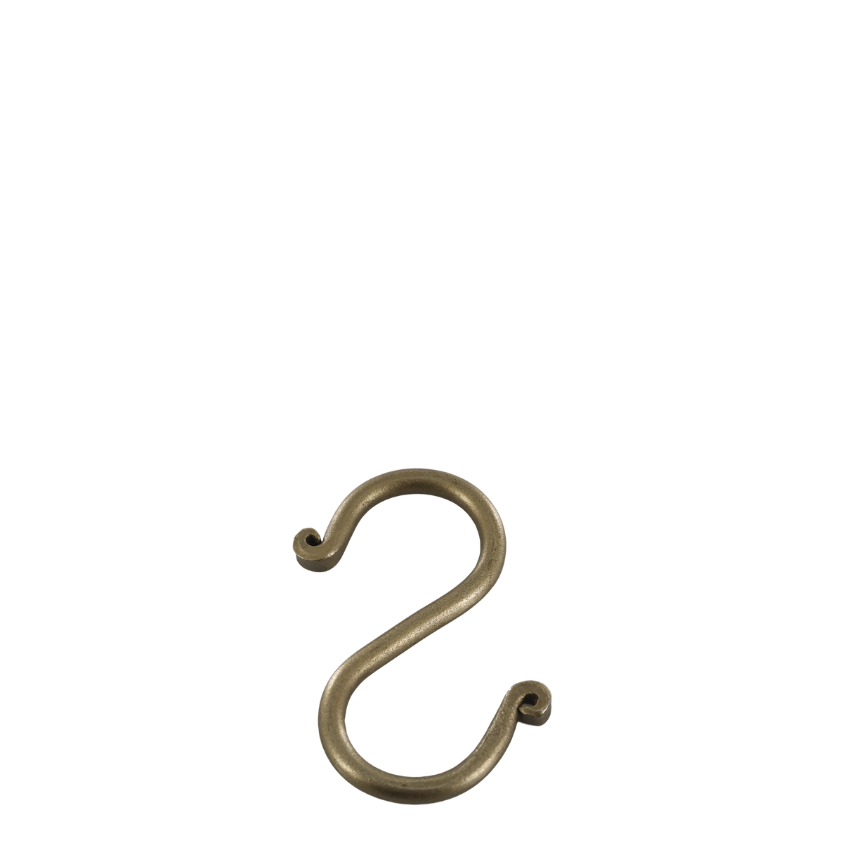 S-hook H8/L4 cm antique brass