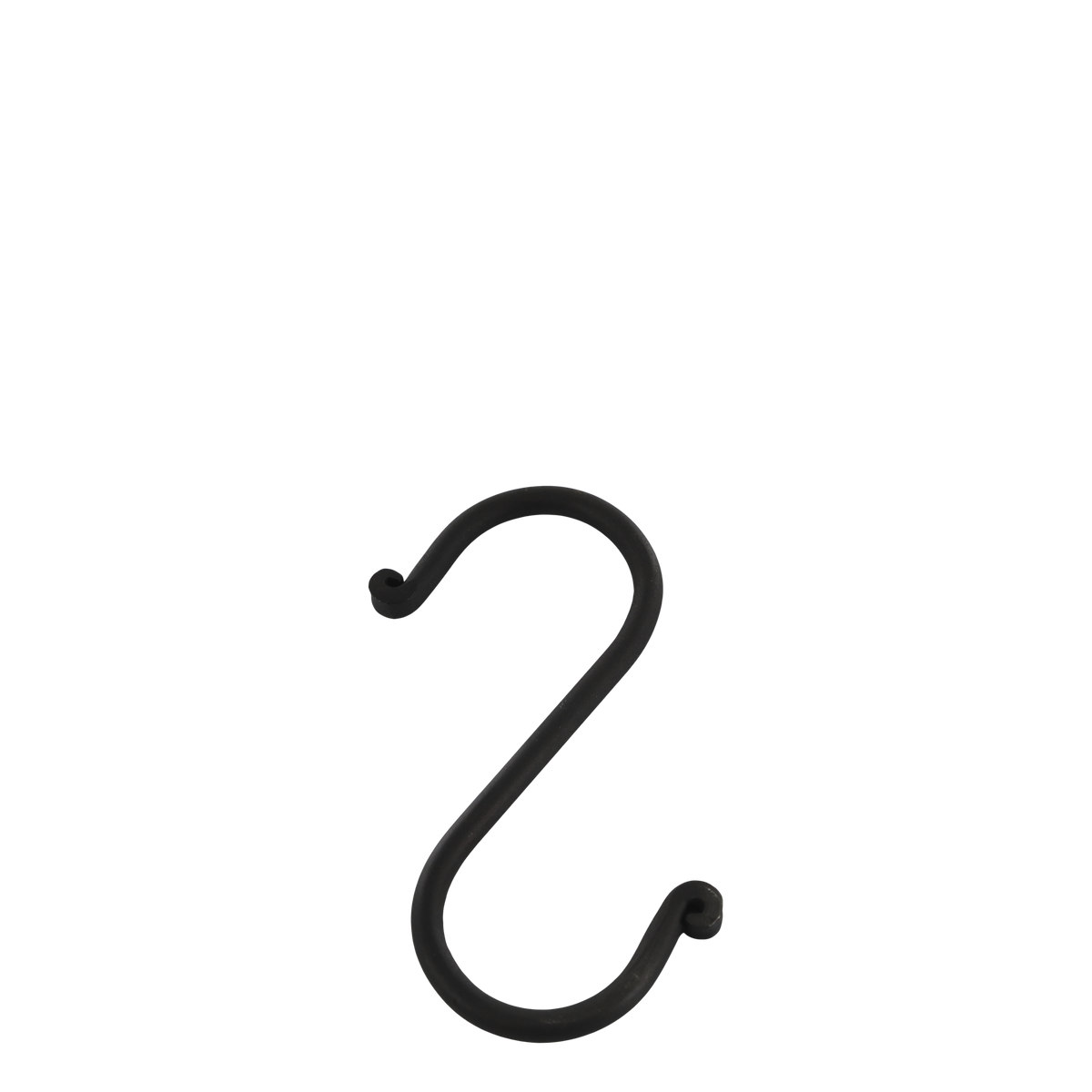 S-hook H11/L5 cm antique coal