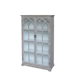 Display Cabinet H154/L90/W37 cm Sand