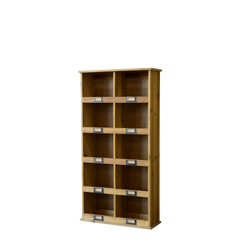 Sorting Shelf w. 10 compartments H83/L43/W15 cm nature