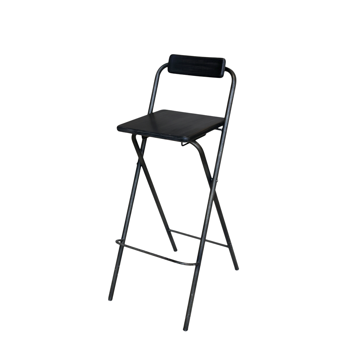 Factory Bar stool H95/L38/B48 cm antique black