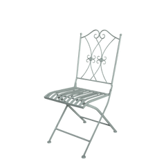 Bistro Chair H93/L47/W40 cm antique verte