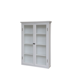 Marseille Vægskab m. 3 hylder 120x82x21 cm hvid by Chic Antique