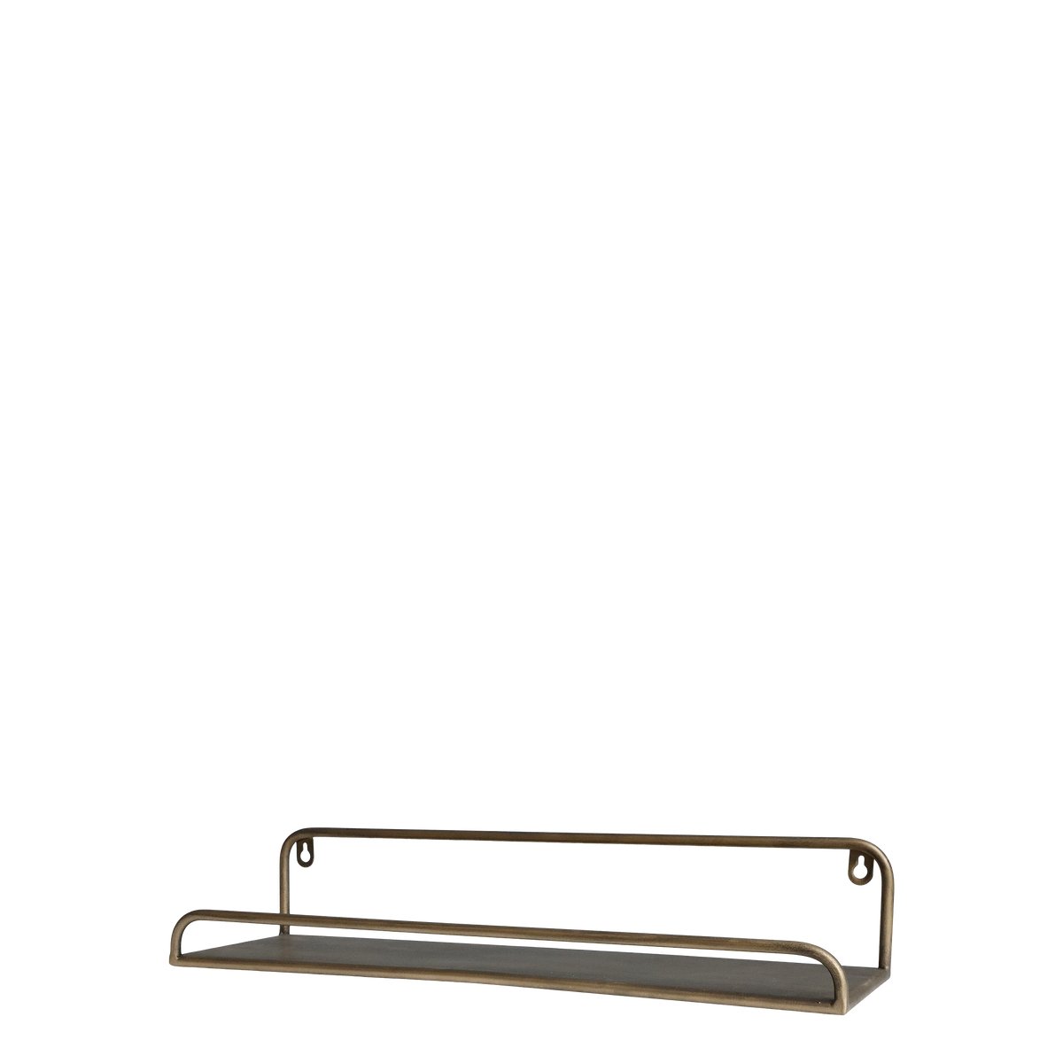 Shelf H10/L50/W15 cm antique brass