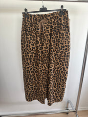 Mirakel maxinederdel med leopard print