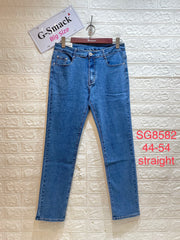 Plus size straight ben jeans