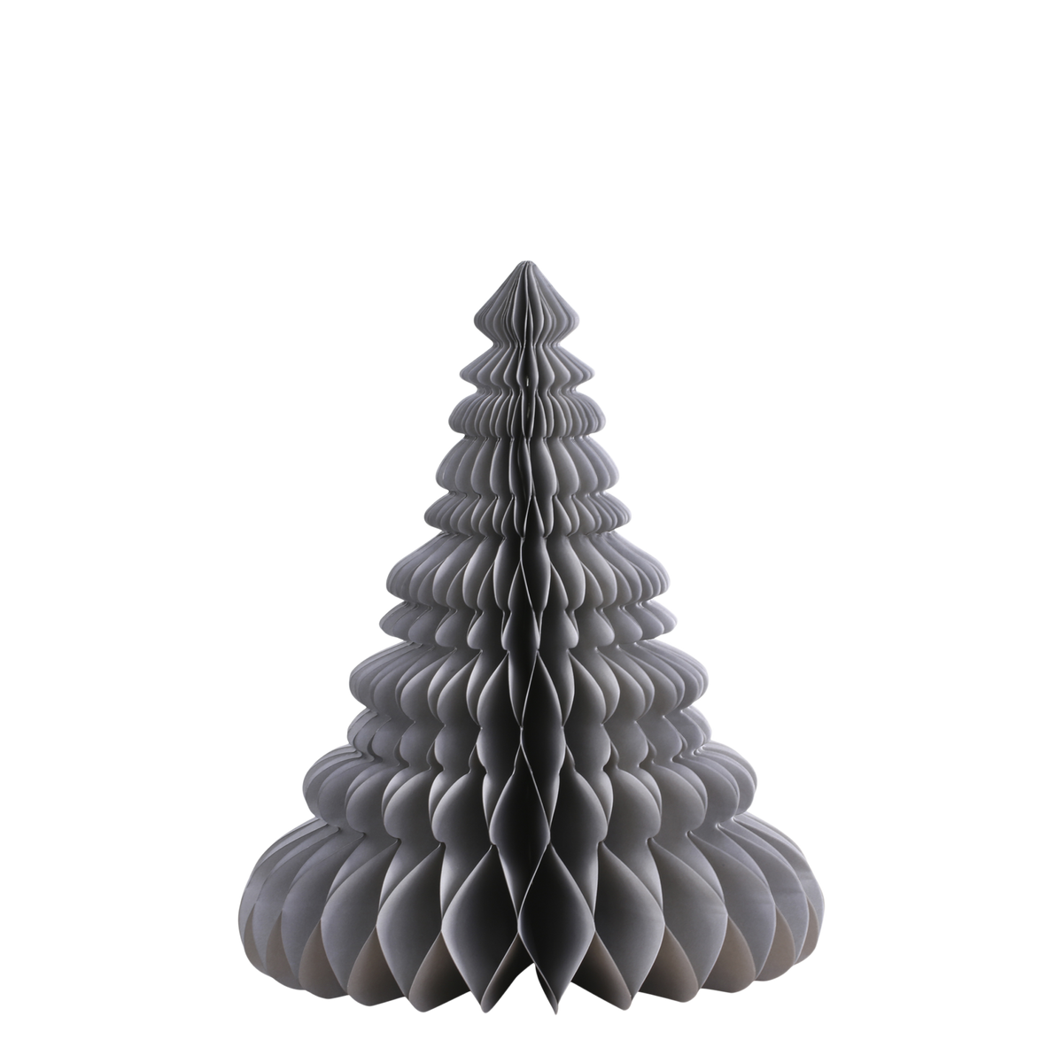 Christmas Tree in paper H50/D41 cm French grey