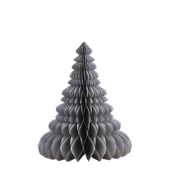 Christmas Tree in paper H50/D41 cm French grey