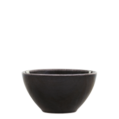 Calais Bowl H8/D14.5 cm black