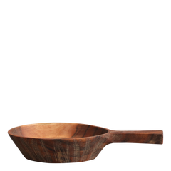 Laon tray w. handle acacia wood H5/L28/B14 cm nature