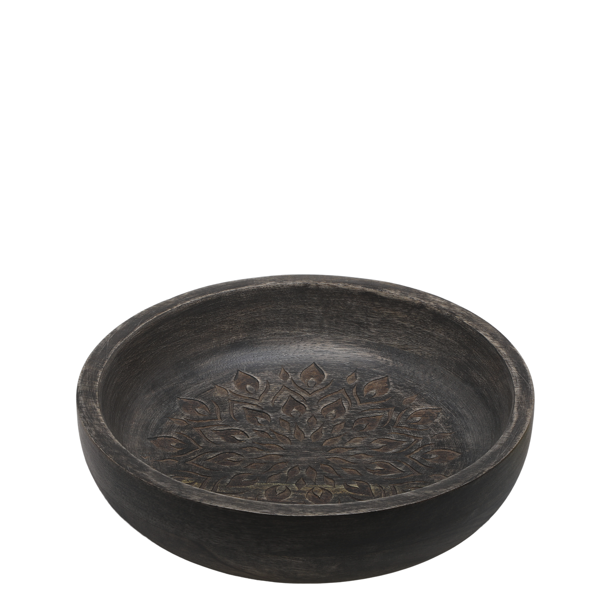 Tours Bowl w. carvings H5/D20 cm coal