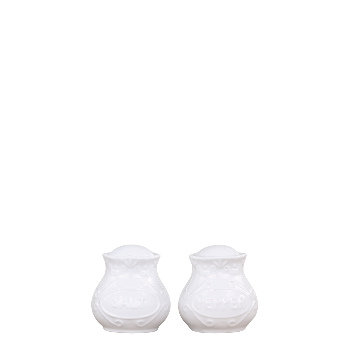 Provence Salt & Pepper set H6 cm white