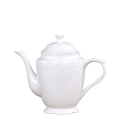 Provence Coffee Pot H20/D12 cm white