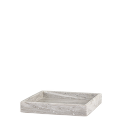 Morlaix Tray of marble H4/L25/W25 cm latte