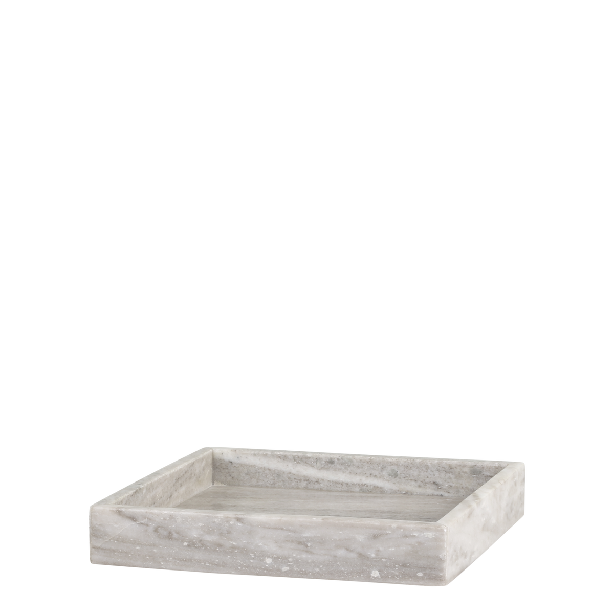 Morlaix Tray of marble H4/L30/W30 cm latte