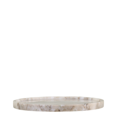 Morlaix Marble Tray H1.5/D20 cm latte