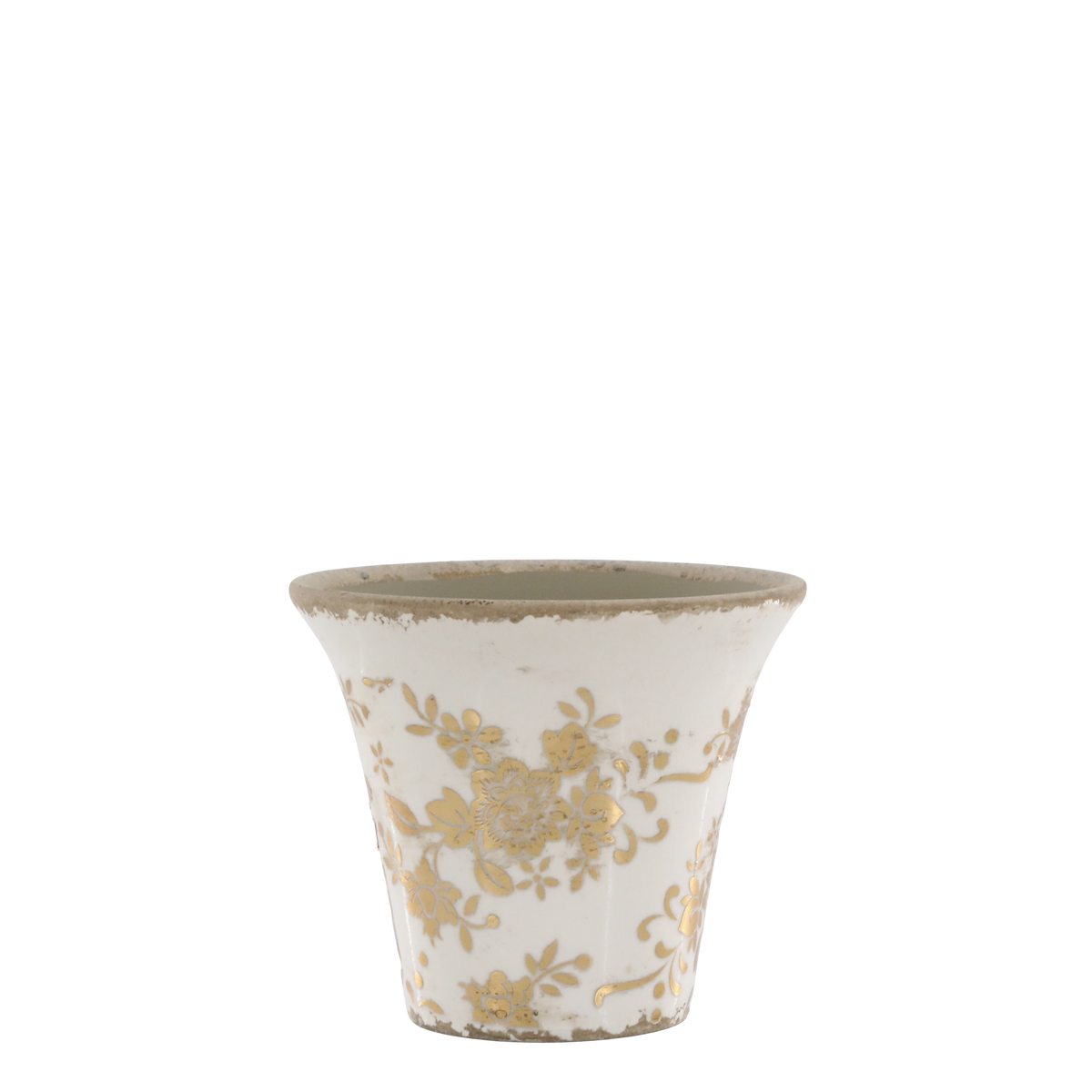 Anniversary Melun Planter H11/D12.5 cm antique brass