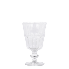 Antoinette Wine glass w. pearl edge H14.5/D8.5 cm