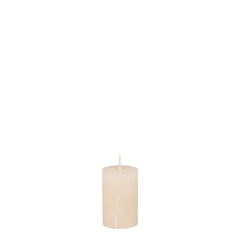 Macon Pillar Candle rustic 16 h H8/D5 cm nude