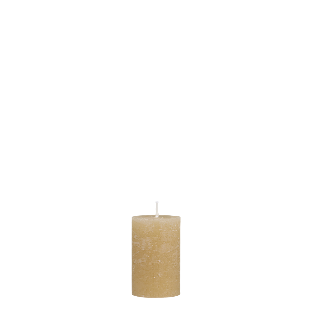 Macon Pillar Candle rustic 16 h H8/D5 cm honey