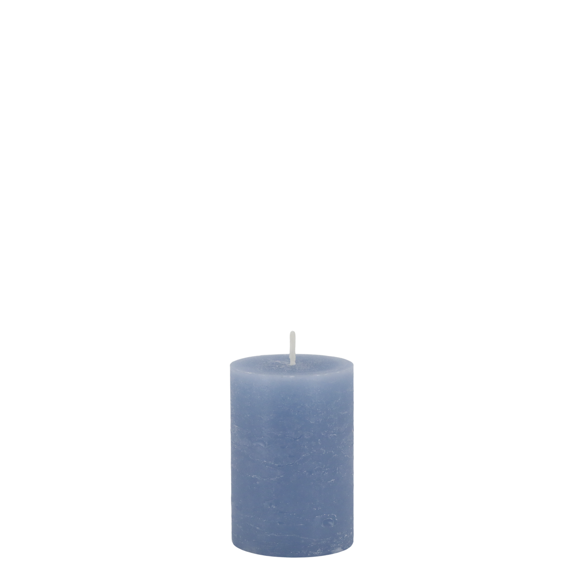 Macon Pillar Candle rustic 40 h H10/D7 cm sky blue