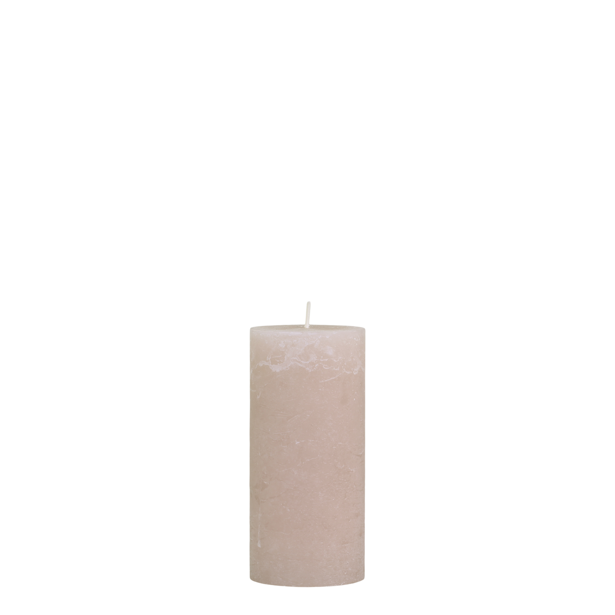 Macon Pillar candle rustic 60 h H15/D7 cm dusty rose