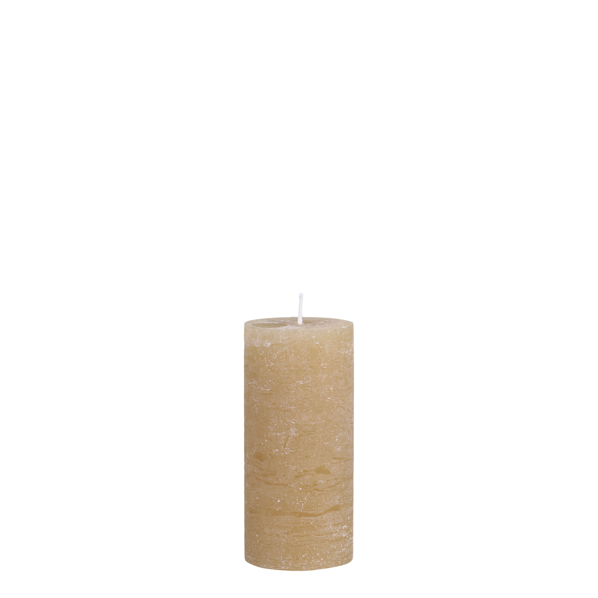 Macon Pillar candle rustic 60 h H15/D7 cm honey