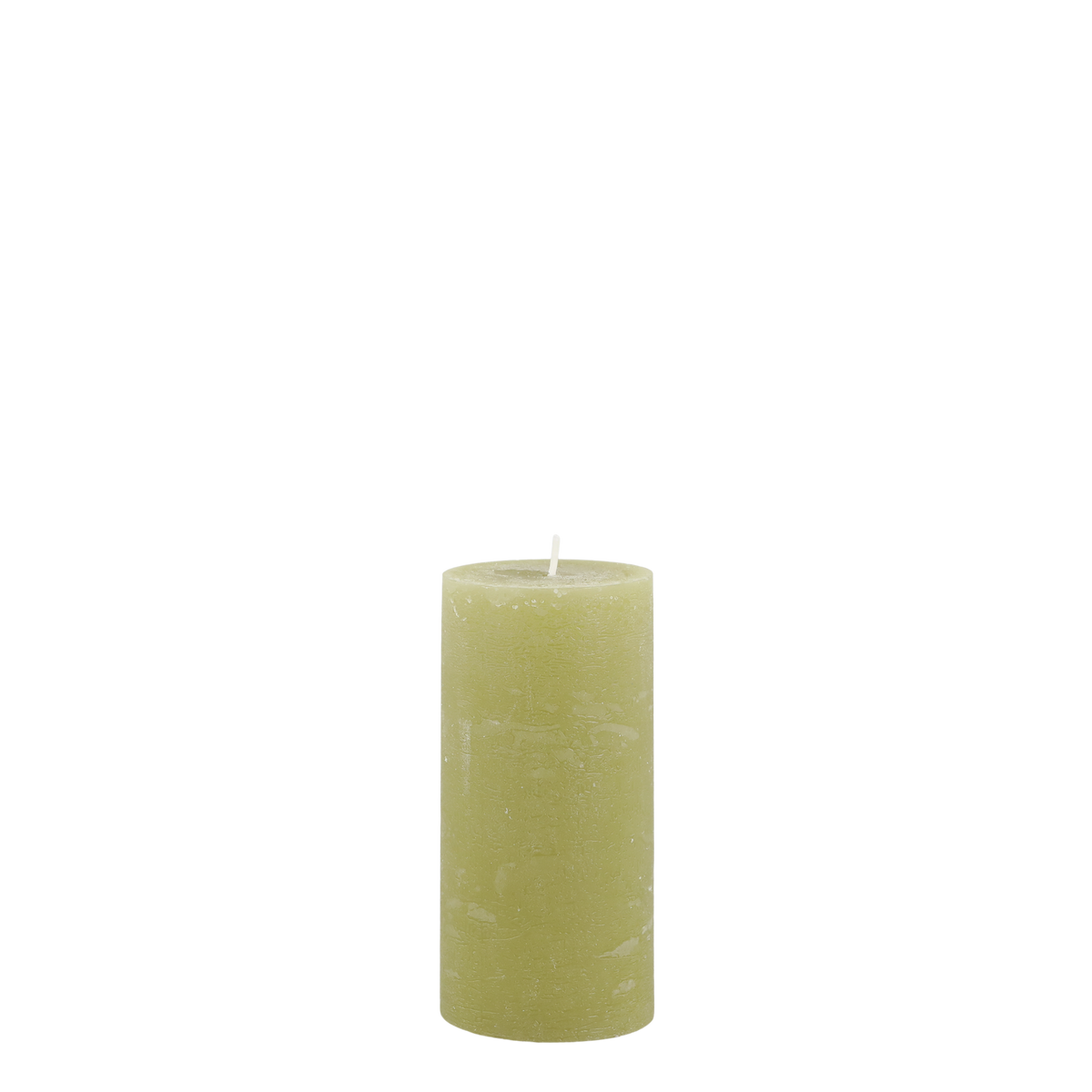 Macon Pillar Candle rustic 60 h H15/D7 cm moss