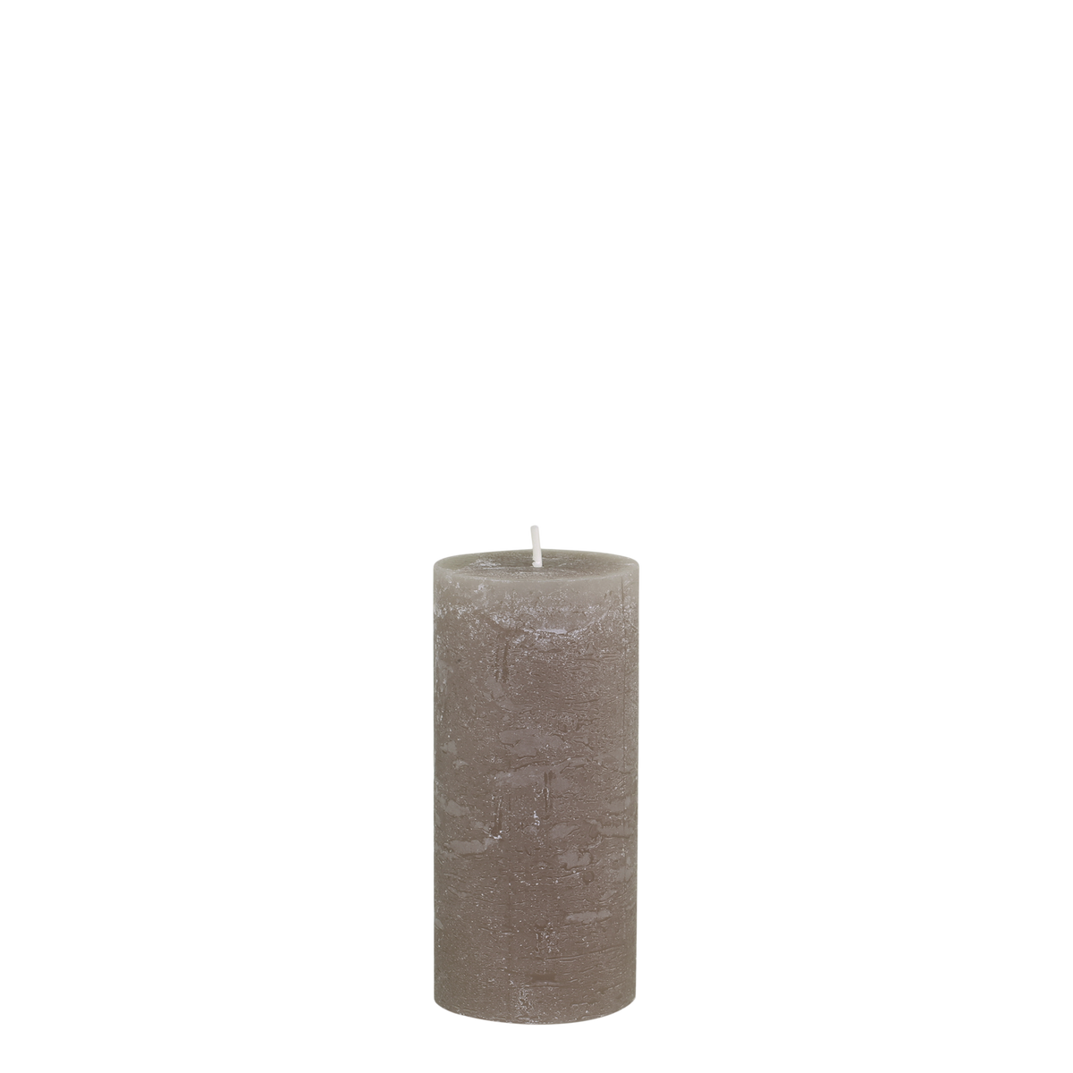 Macon Pillar candle rustic 60 h H15/D7 cm linen