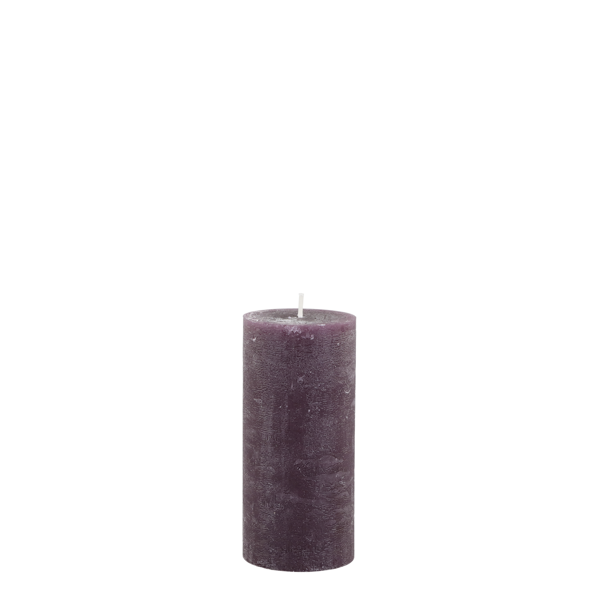 Macon Pillar Candle rustic 60 h H15/D7 cm plum