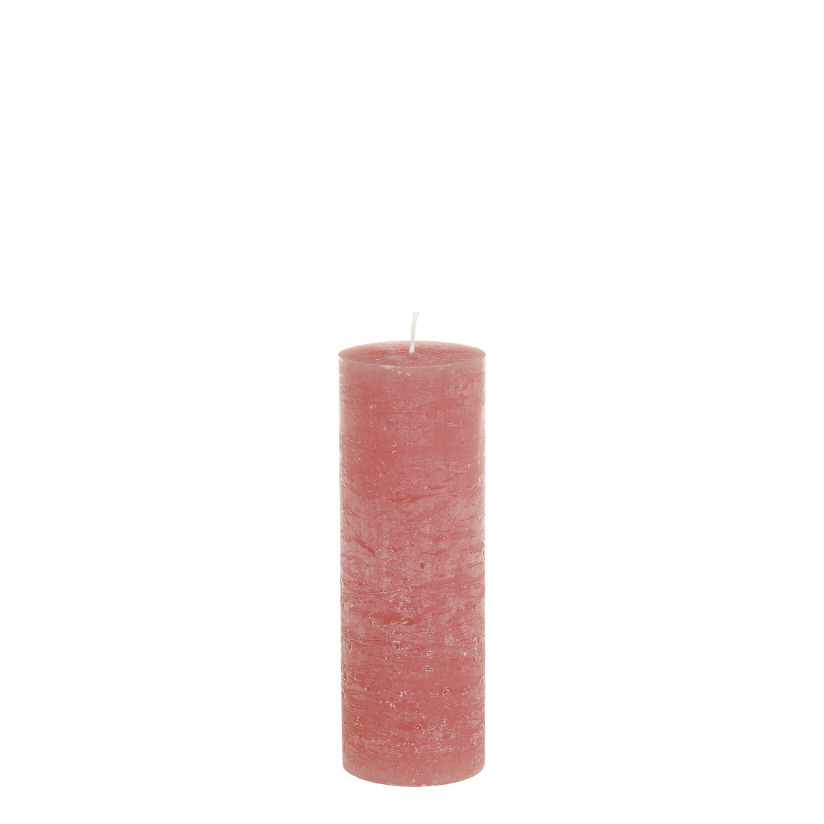 Macon Pillar Candle rustic 80 h H20/D7 cm raspberry